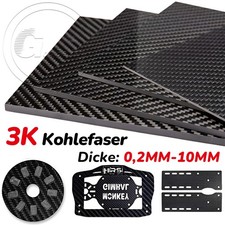 Płyta węglowa 0,2 mm-10 mm CFK płyta z włókna węglowego 3K matowa pełny rozmiar węglowy do wyboru