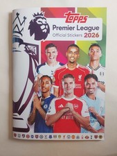 Topps 2026 Premier League Sticker Album COMPLETELY FULL