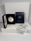 2004-W Proof American Silver Eagle Dollar $1 Box & COA US Mint Bullion OGP