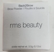 RMS Beauty Back2Brow Powder - Dark - 0.12 oz Brow Powder Full Size New