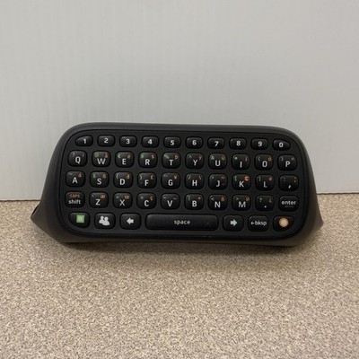 Microsoft Xbox 360 Keyboard Chat Pad - Black - Good Condition