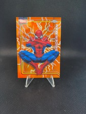2026 Topps Chrome Marvel Spider-Man Orange Refractor /25 #163