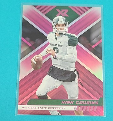 2023 Panini Chronicles Draft Picks XR Pink #25 Kirk Cousins FOOTBALL Card 8B