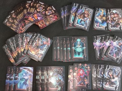 Identity V Cards Bulk Lot of 75 BLACK JACK Poker Style Holo IDV fym15-13