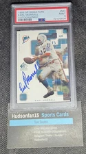 Earl Morrall 1999 SP Signature Edition Signatures #MO Auto PSA 9 Miami Dolphins