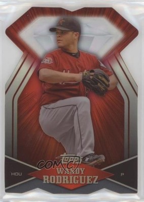 2011 Topps Diamond Dig Contest Diamond Die Cut Wandy Rodriguez #DDC-113 sh7