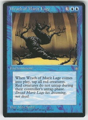 Wrath of Marit Lage R Ice Age MTG