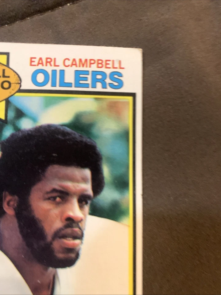 1979 Topps - Earl Campbell #390 (RC) Foto 2 de 4