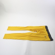 Nike Dri-Fit Compression Pants Men's Yellow Used Multiple Sizes