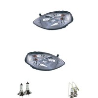 Halogen Scheinwerfer Frontscheinwerfer Set H3 FüR Lancia Ypsilon Inkl. Lampen