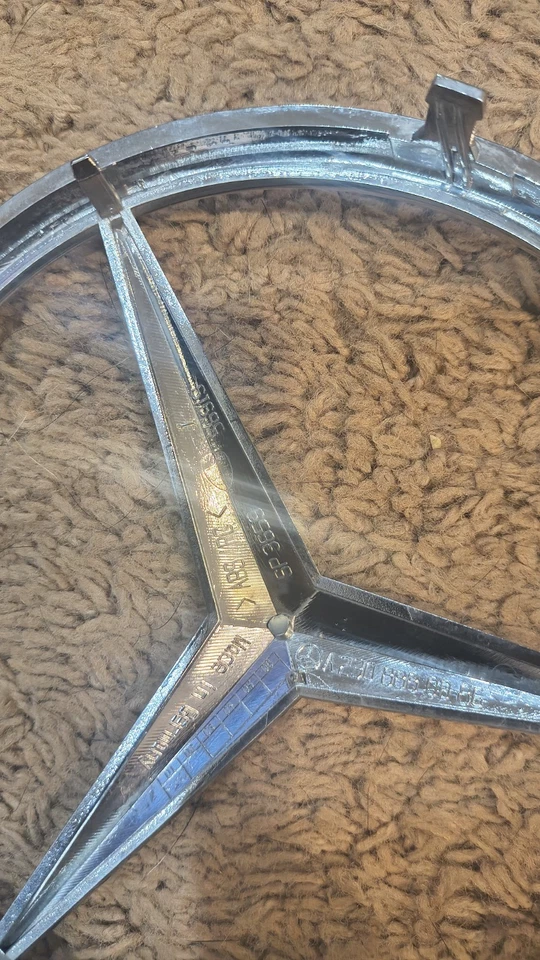 Mercedes-Benz SL500 2003 placa de parrilla emblema insignia OEM Foto 2 de 4