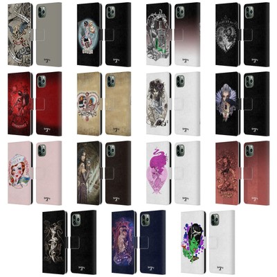 OFFIZIELLE ALCHEMY GOTHIC FRAU BRIEFTASCHE HÜLLE HUELLE FÜR APPLE iPHONE HANDYS