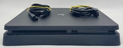 Sony PlayStation 4 Slim CUH-2215B 1TB Black w/ Cables Used