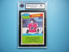 1980/81 O-PEE-CHEE NHL HOCKEY CARD #249 PHILADELPHIA FLYERS CHECKLIST KSA 10 OPC