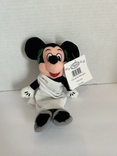 NEW The Disney Store 9  Toga Mickey Bean Bag Plush w/Tags
