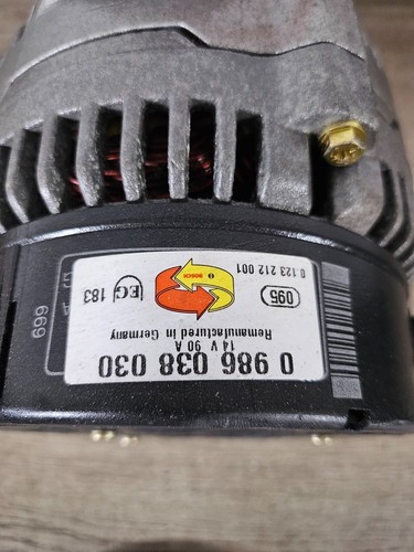 FORD MONDEO MK1 LICHTMASCHINE 0 986 038 030 ORIGINAL NEU FORD TEIL - Bild 3 von 3