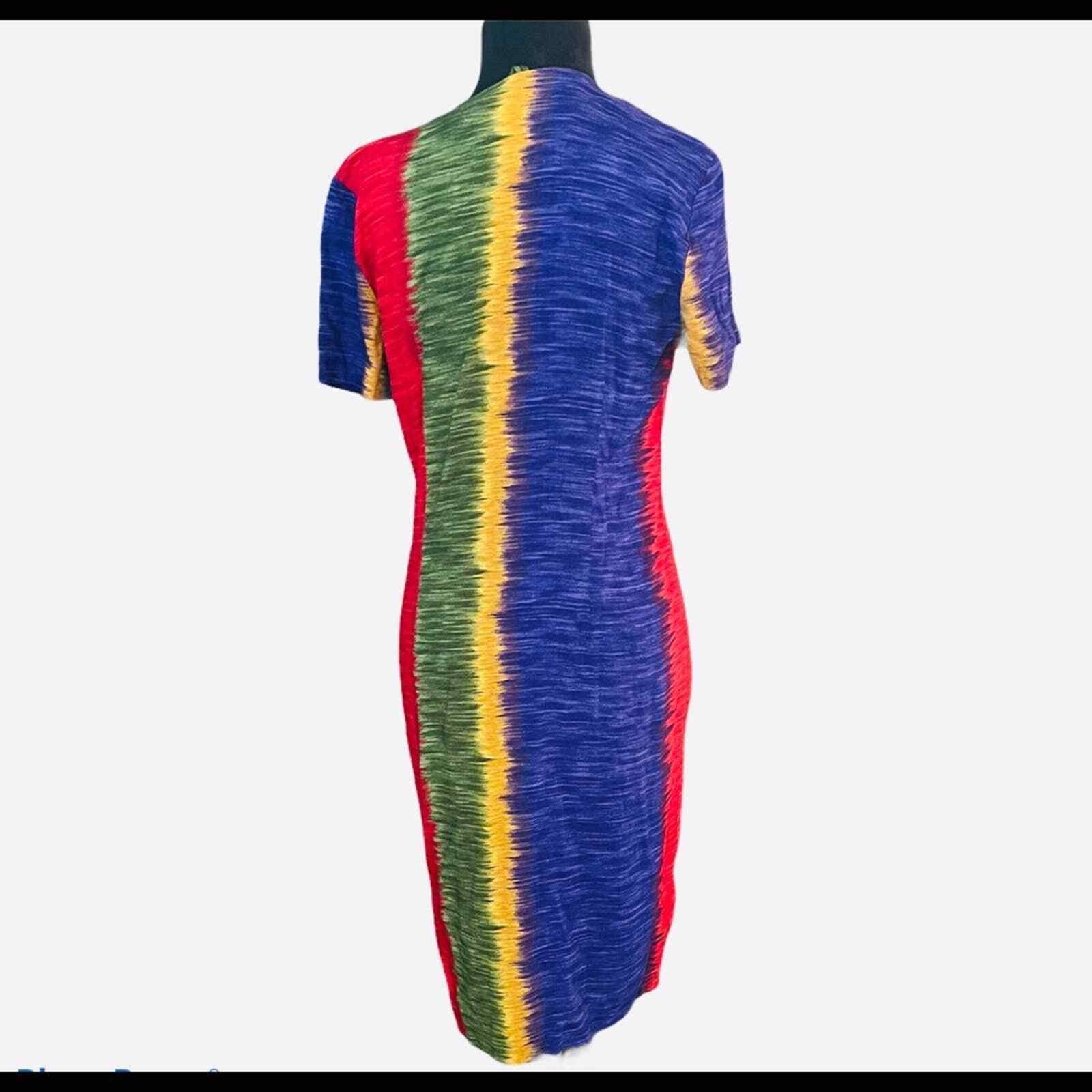 Vtg Anthony Mark Hankins Bright Art to Wear Triba… - image 3