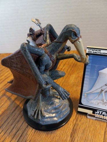 Star Wars Miniatures UTAPAUN ON DACTILLION 49/60 Fringe 27 - Picture 2 of 2