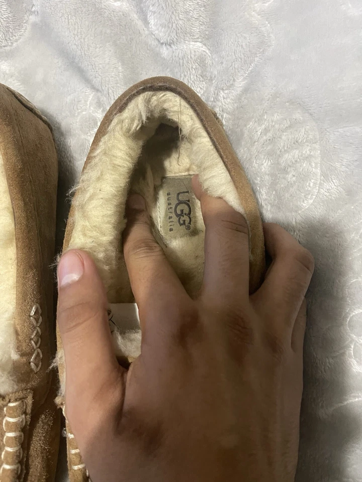 Zapatillas Mujer Ugg Australia Castaño CUERO/GAMUZA Talla 8 Foto 3 de 4