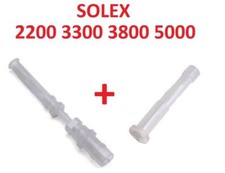 2x FILTER SOLEX 2200 3800 5000 330 BENZINFILTER VERGASER KRAFTSTOFFFILTER MOPED