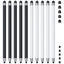 10 Pack Stylus Pen for All Touchscreen Devices iPad iPhone Android Tablets