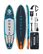 10'8/11' 35" Extra Wide Inflatable Paddle Boards, Stable Stand-up Paddleboard...