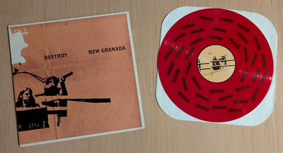 Various   Destroy New Granada Red Vinyl Record LP Sound Virus SNDVRS 06