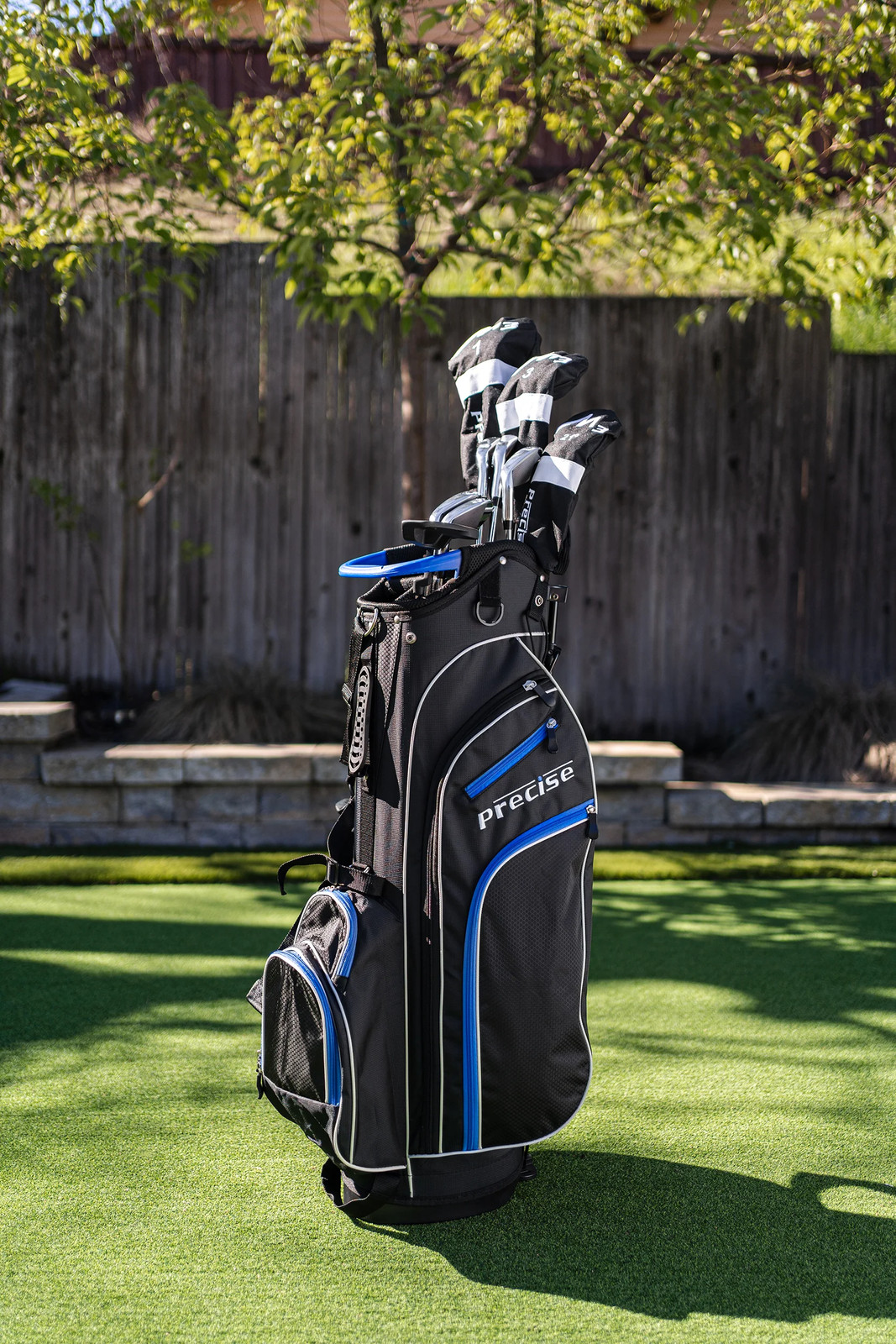 Precise M3 Men's 14 Piece Complete Right Hand Golf Club Set - 2 Colors & 3 Sizes