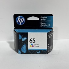 HP 65 Color Ink Cartridge 65 N9K01AN NEW GENUINE April 2023