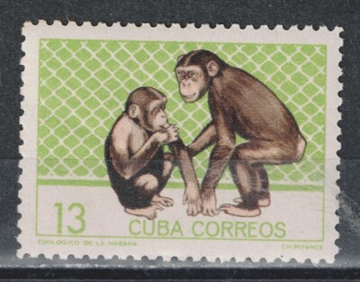 Fauna Wild Animals Monkey Chimpanzee stamp 1960 MNH A-4 | eBay