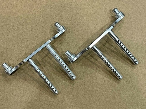 2pcs ALUMINUM FRONT+REAR BODY POST S FOR HPI SAVAGE X XL 21 25 SS 3.5 New - Picture 2 of 2