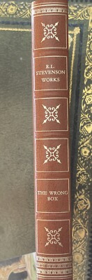 Robert Louis Stevenson. Die falsche Box. Reiherbücher Hardcover-Ausgabe. 1968.