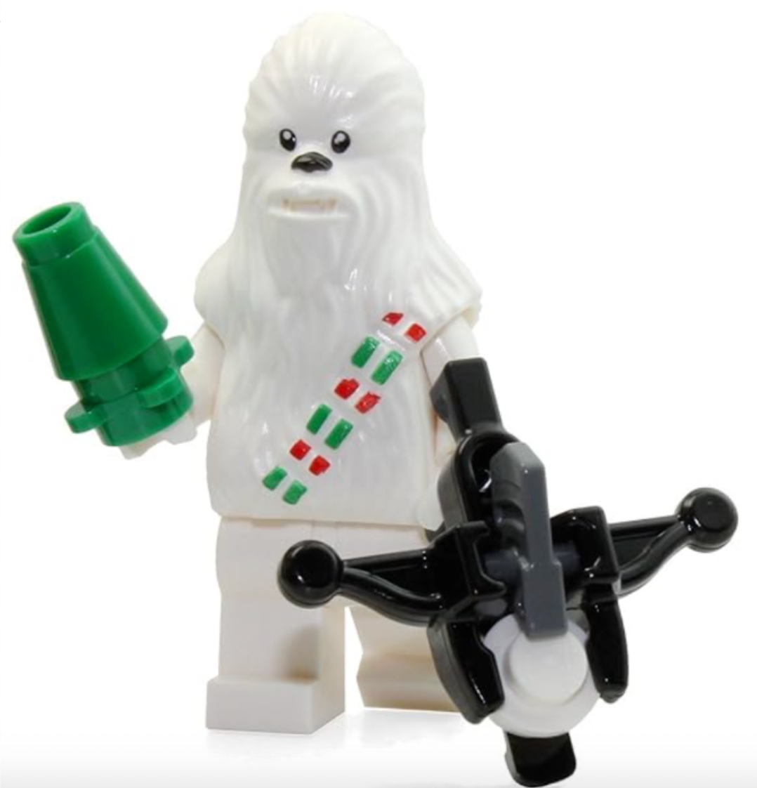 LEGO Star Wars Snow Chewbacca Minifigure White 75146 Advent