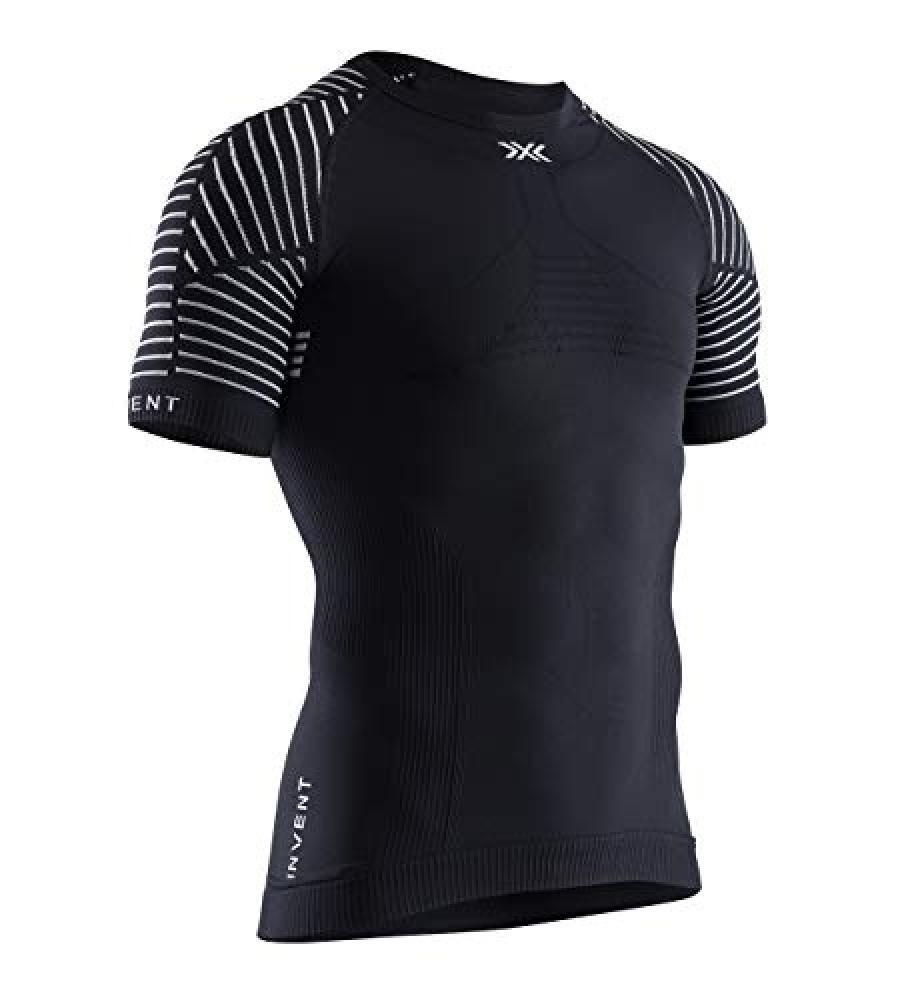 (TG. XL) X-Bionic Invent Light Shirt Round SL Men, T Uomo, Opal Black/Arctic Whi