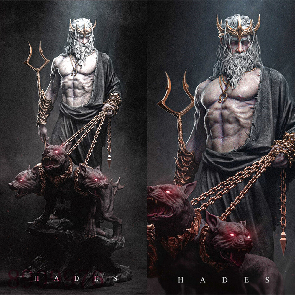 Hades Greek God Art 