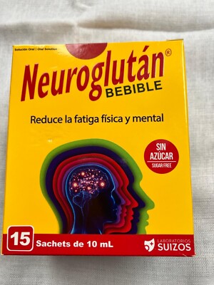 Neuroglutan Bebibles, vitaminas B12, 15 sachets de 10 mL