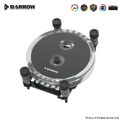 Barrow CPU Wasserblock für Intel LGA115X 1200 1700 2011 X99 X299/AMD AM3 AM4 AM5 - Bild 17 von 18