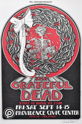 Grateful Dead Dead And Company Concert Print Wall Art Home