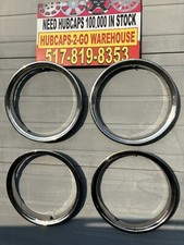 1988-2002 Gmc Chevrolet Ck-2500 Pickup Suburban Rally Wheel Trim Ringsset 4 16