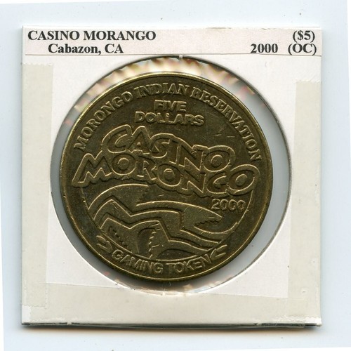 5.00 Token from the Casino Morongo Cabazon California OC 2000 | eBay