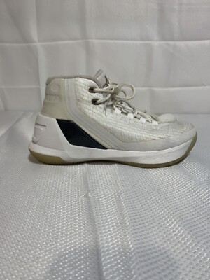 Under Armour Steph Curry White Basketball Shoes Size 5.5Y | eBay