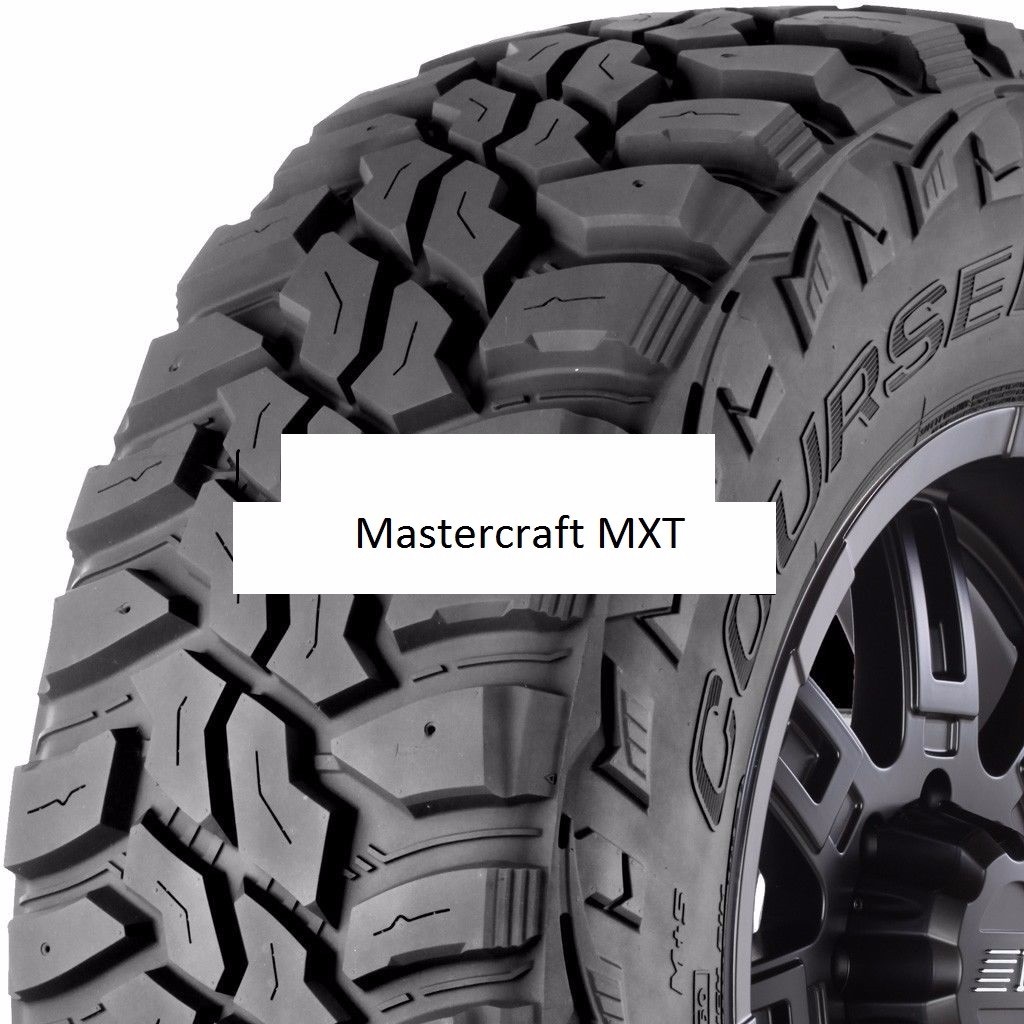 4 New 37X12.50R17 Mastercraft MXT Mud Tires 37125017 37 1250 17