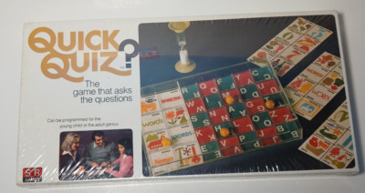 Vintage 1978 Quick Quiz Game by Selchow & Righter Family Game Night NOS Sealed