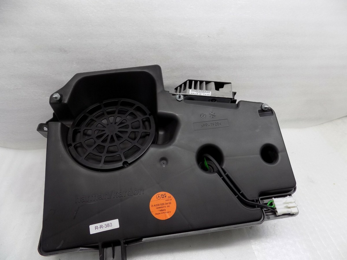 2011-2012 MERCEDES-BENZ R230 SL550 AUDIO SPEAKER WOOFER W ボルドワールドエアドライヤー&ミストフィルターエアサスメンテナンス電磁弁保護