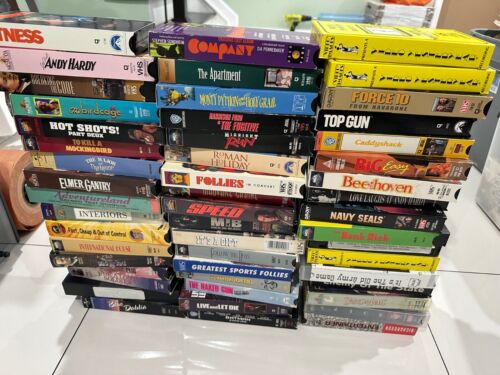 Mixed VHS lot Pick & Choose $4.99/each with Combined Shipping - 第 1/53 張圖片