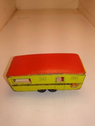 matchbox lesney series sf trailer carvan 1970,chips