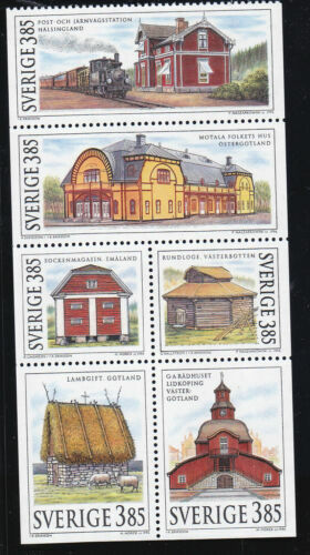 Suède Bloc 10 (édition complète) oblitéré 1982 Orchidées