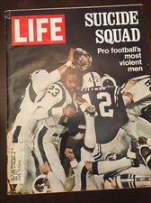 LIFE MAGAZINE DECEMBER 3, 1971 SUICIDE SQUAD PRO FOOTBALL'S MOST VIOLENT MEN