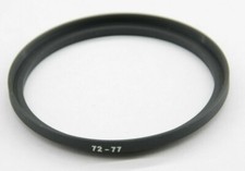 72-77 Step Up Ring - Metal - 72/77 - 72mm-77mm - NEW BULK - C1114