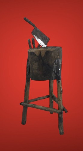 Ceppo Macellaio Antichi Mestieri 25 Cm Scena Mercato krippe creche meat - Foto 3 di 21